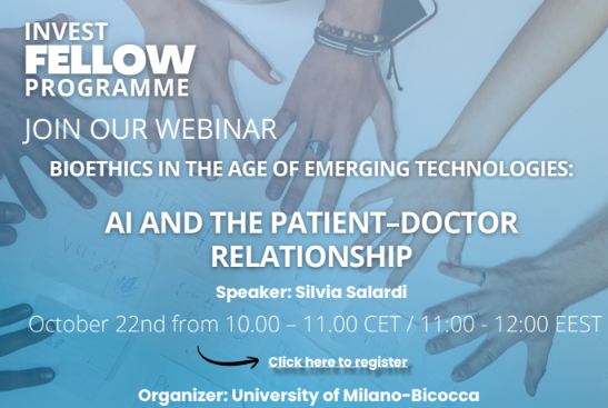 INVEST Webinar: AI and the Patient–Doctor Relationship